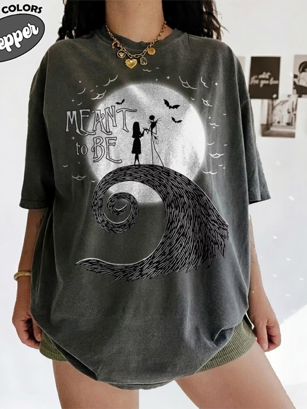 Comfort Colors Pepper 'Meant To Be' Graphic Tee